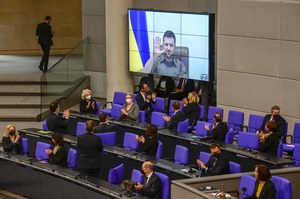 Niemiecka prasa o potraktowaniu Zełenskiego: Kompromitacja Bundestagu
