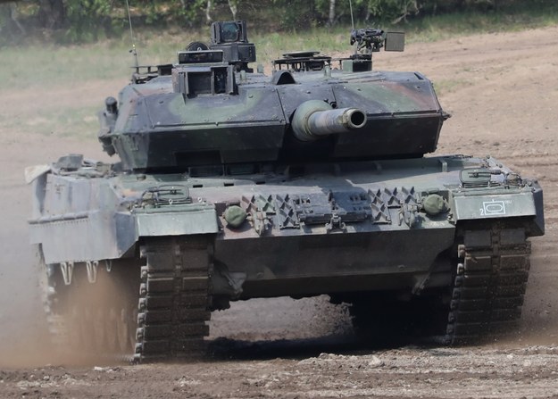Niemiecki czołg Leopard 2 /FOCKE STRANGMANN /PAP/EPA