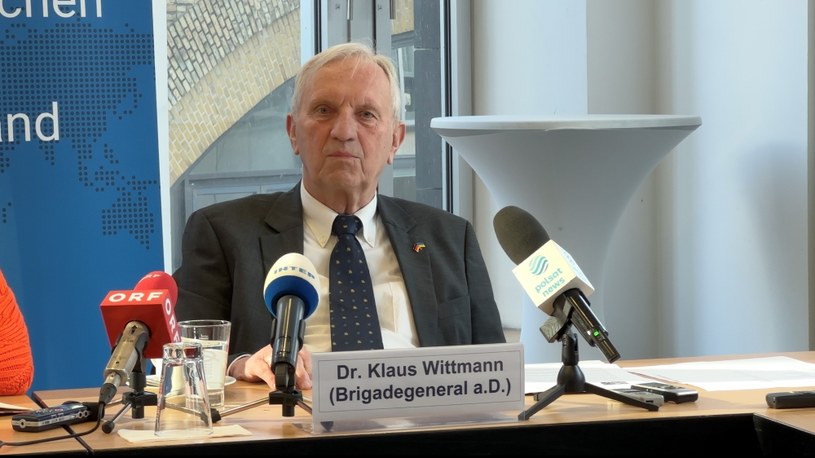 Niemiecki generał brygady w stanie spoczynku dr Klaus Wittmann /Tomasz Lejman /INTERIA.PL