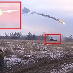 Niemiecki Gepard zestrzelił rosyjską rakietę nad Ukrainą. Jest nagranie