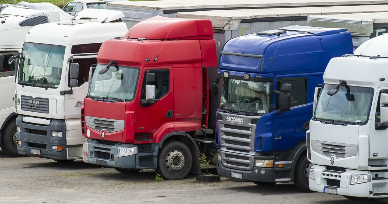 Niemiecki koncern poszukuje w Polsce kierowców ciężarówek. Oferuje 16 euro za godzinę pracy /Stanislaw Bielski/REPORTER /East News