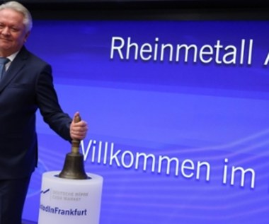 Niemiecki koncern zbrojeniowy Rheinmetall w pierwszej lidze niemieckiej giełdy