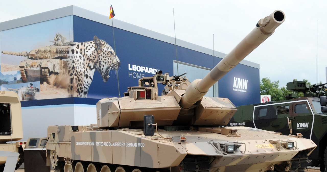 Niemiecki Leopard 2 A7 /AFP