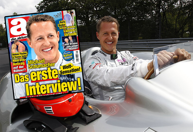 Niemiecki magazyn skrytykowany. Chodzi o "wywia" z Schumacherem /materiały prasowe