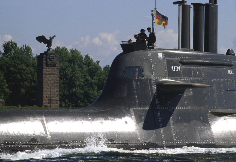 Niemiecki okręt podwodny U-31 typu 212A /ThyssenKrupp Marine Systems  /INTERIA.PL/materiały prasowe