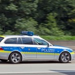 Niemiecki radiowóz zderzył się z osobówką na autostradzie A4