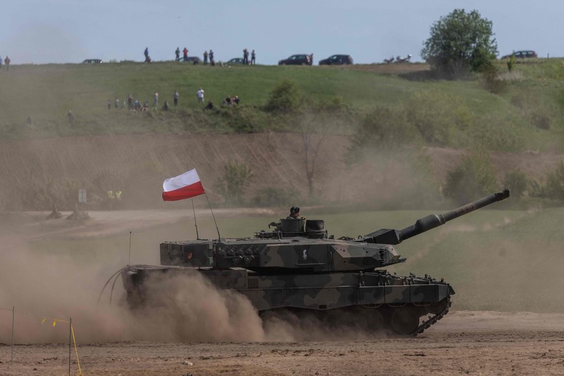 Niemieckie czołgi w polskiej armii /AFP