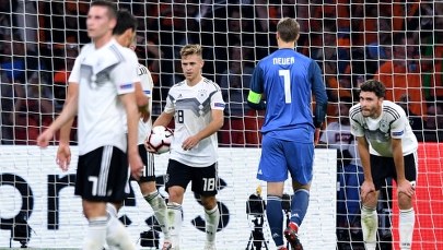 Niemieckie media po porażce w Lidze Narodów: "Przerażający wieczór", "Rok upadku"