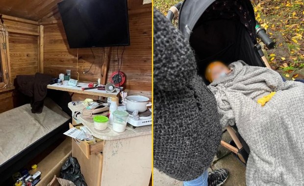 Niemowlę pod wpływem kokainy. Szokujące odkrycie na terenie ogródków działkowych