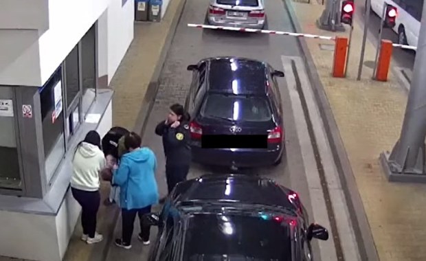 Niemowlę przestało oddychać. Akcja ratunkowa na przejściu granicznym