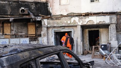 Niemowlę wśród rannych po ataku rosyjskich dronów na Odessę