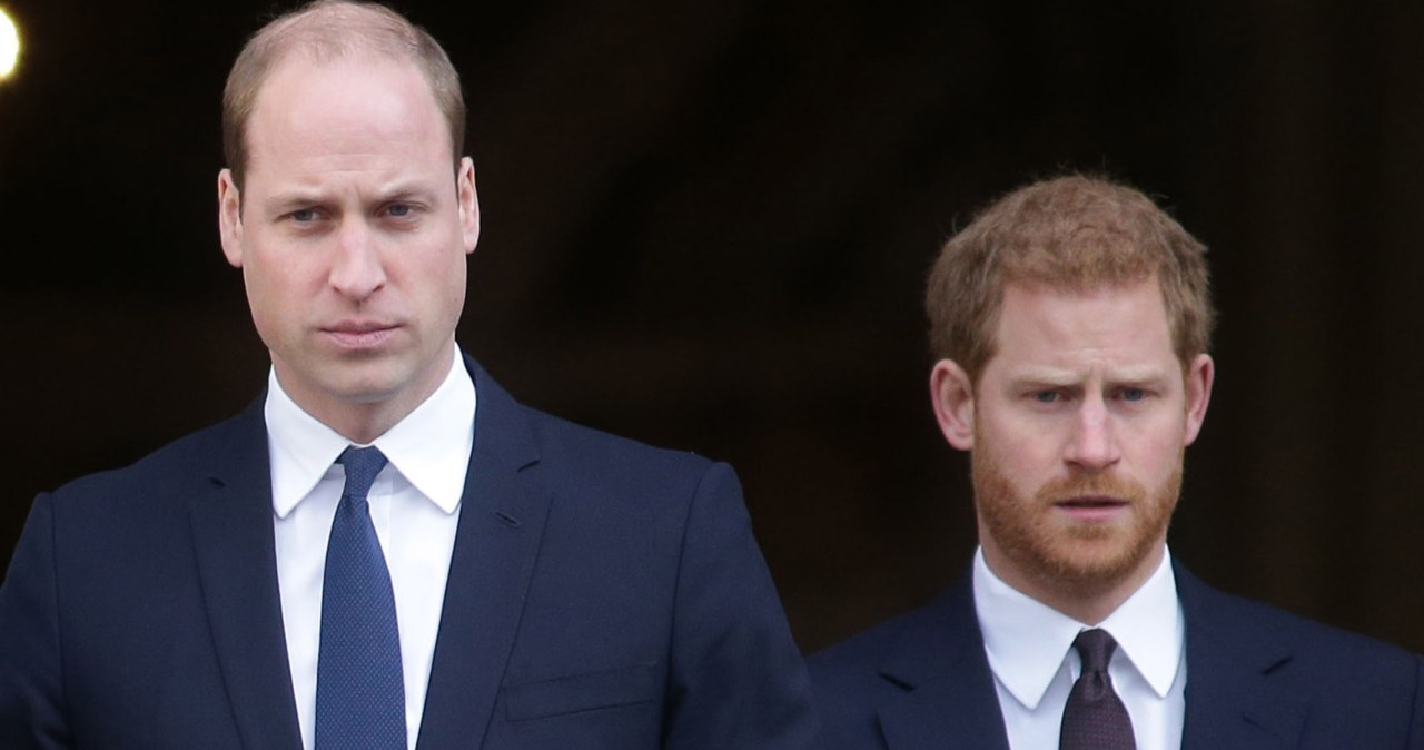 Nieoczekiwane spotkanie księcia Williama i Harry'ego /Pool / Pool /Getty Images