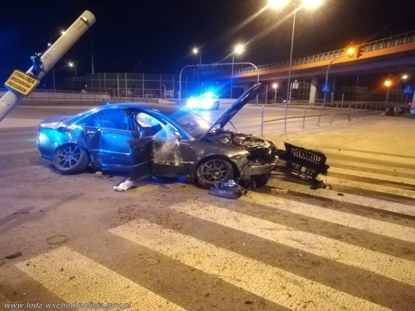 Nieodpowiedzialnym kierowcą okazał się 41-letni mieszkaniec Łodzi /Policja