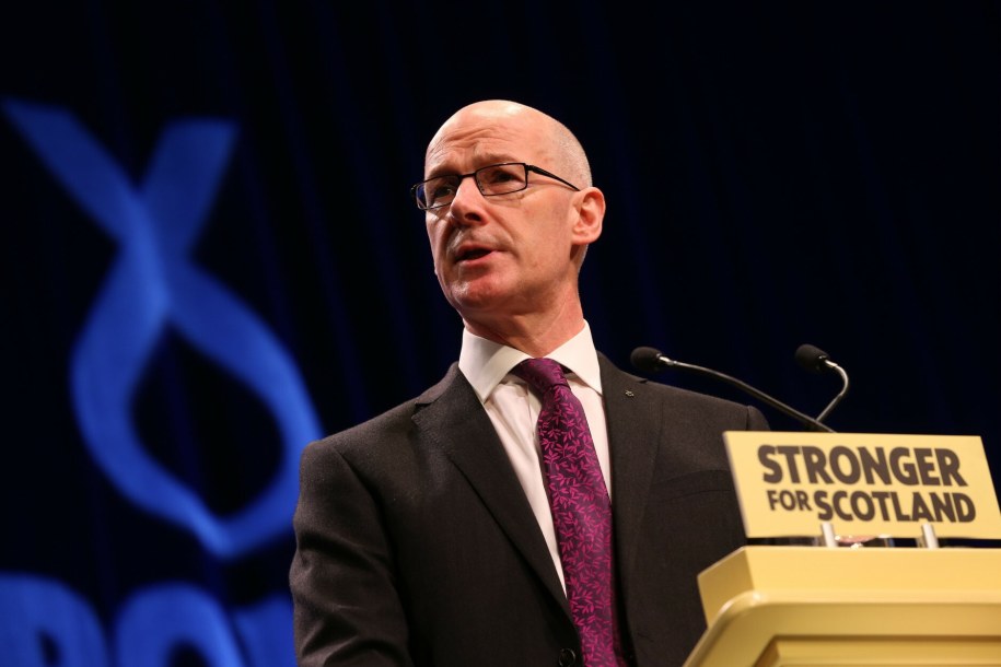 Niepodległa Szkocja? John Swinney mówi "tak" /Andrew MacColl/REX/Shutterstock/EAST NEWS /East News
