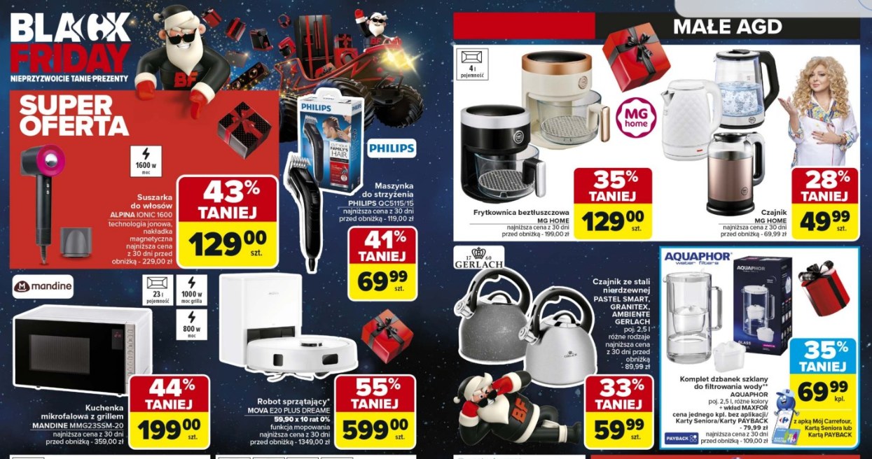 Nieprzyzwoicie tanie prezenty - Black Friday w Carrefour /Carrefour Polska /INTERIA.PL