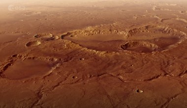 Niesamowite nagranie z sondy Mars Express. Tutaj utknął "Marsjanin"
