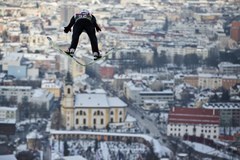 Niesamowite widoki z perspektywy skoczków narciarskich