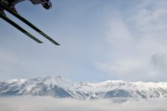 Niesamowite widoki z perspektywy skoczków narciarskich
