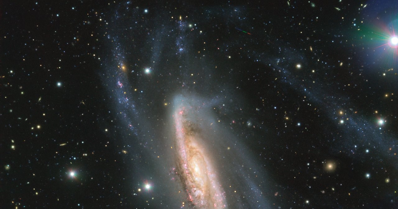 Niesamowite zdjęcie galaktyki spiralnej NGC 3981 /materiały prasowe