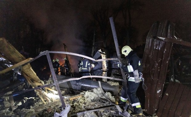 Niespokojna noc sylwestrowa w Ukrainie. Rosjanie zaatakowali dronami