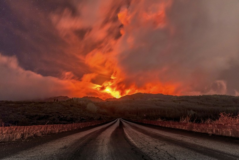 Niespokojny wulkan Etna (zdjęcie ilustracyjne) /Associated Press /East News