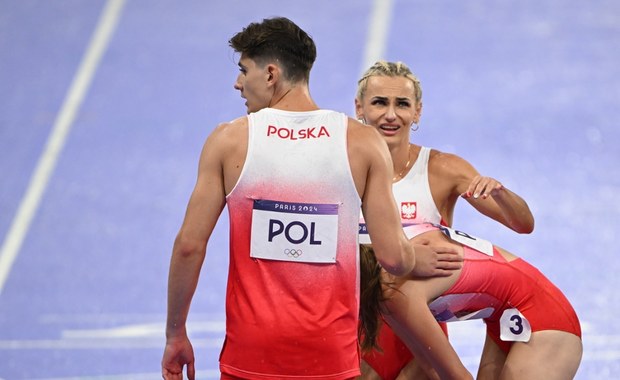 Niestety. Polska sztafeta mieszana 4x400 m bez medalu