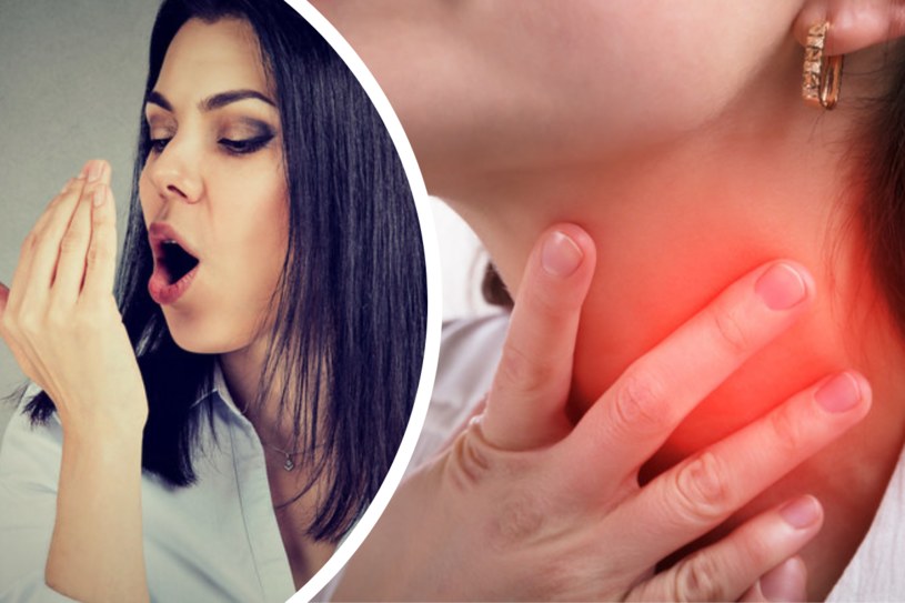 Nieświeży oddech z ust często pojawia się w zapaleniu migdałków lub w przypadku próchnicy /123RF/PICSEL