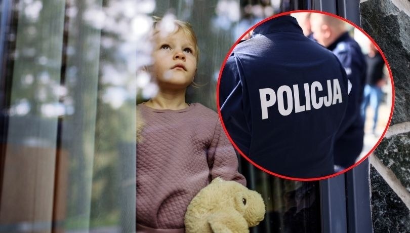 Nietrzeźwi rodzice, czteroletnie dziecko w oknie. Interwencja policji w Głogowie /Shutterstock