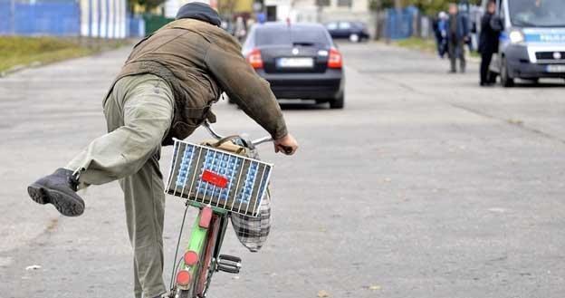 Nietrzeźwy rowerzysta będzie mógł zostać ukarany mandatem w wysokości 500 zł /Fot. Witold Rozbicki /Reporter