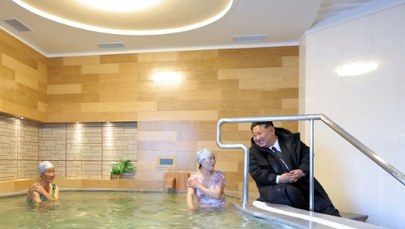 Nietypowa inspekcja Kim Dzong Una. Wizytował gorące źródła