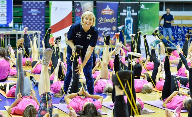 Nietypowa lekcja wf w Poznaniu z medalistkami olimpijskimi