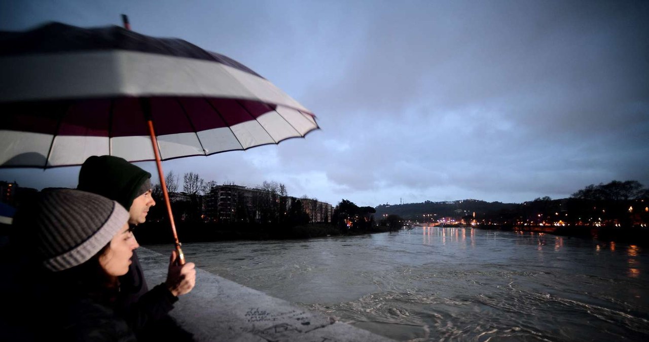 Nietypowa rzymska zima /AFP