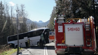 Nietypowe zdarzenie na drodze w rejonie Łysej Polany