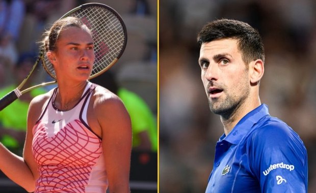Nietypowy pojedynek Djokovicia z Sabalenką. "Co powiesz na to Novak?"