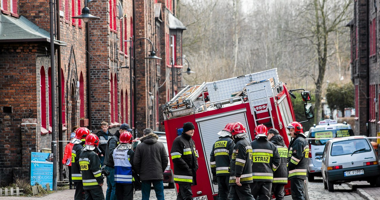 Nietypowy wypadek straży pożarnej. Fot. Przemysław Jendroska /Informacja prasowa