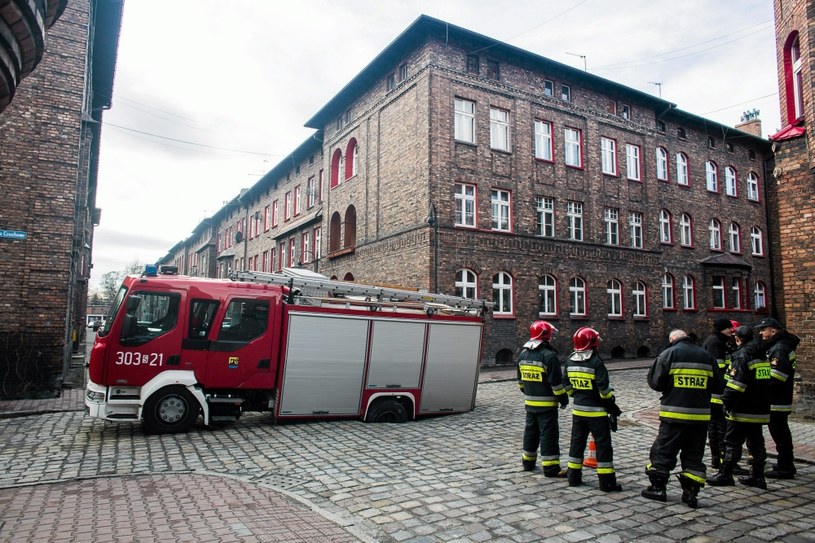 Nietypowy wypadek straży pożarnej /Informacja prasowa