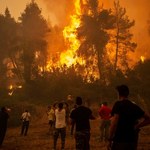 Nieustające pożary w Grecji. Mieszkańcy mówią o "końcu raju"