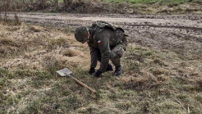 Niewybuch na budowie farmy fotowoltaicznej