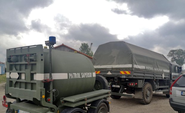 Niewybuch przy jeziorze Niegocin. Ewakuowano ratowników MOPR