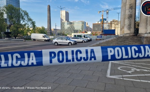 Niewybuch w centrum Warszawy
