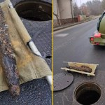 niewybuch Niewybuch w studzience deszczowej. Ewakuacja i szybka akcja służb