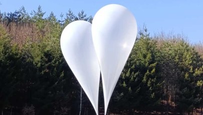 Niezidentyfikowane balony w Małopolsce. Mają doczepione pakunki