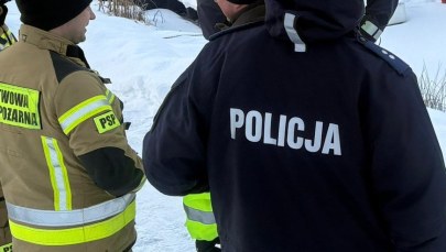 Niezidentyfikowany obiekt wpadł do stawu? Tajemniczy otwór