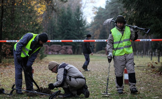Nieznana zbiorowa mogiła odkryta w obozie w Treblince 