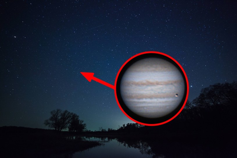 Niezwykła fotografia Jowisza, która powstała podczas największego zbliżenia do Ziemi. /Facebook / AstroJanuc /123RF/PICSEL