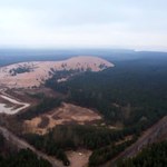 Niezwykła góra piasku w Polsce. Widać ją nawet z kosmosu