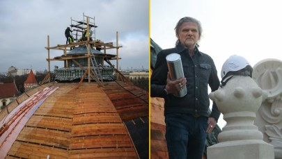 Niezwykła kapsuła czasu na dachu krakowskiego teatru. Oto co się w niej znalazło