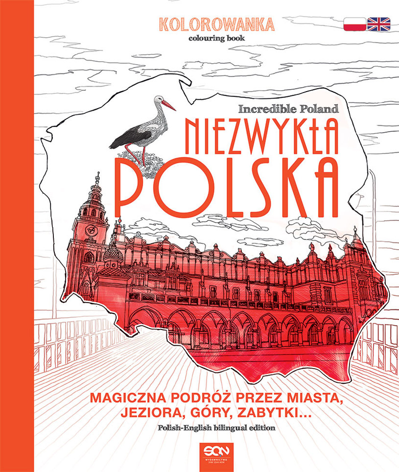 Niezwykła Polska. Kolorowanka /Wydawnictwo SQN