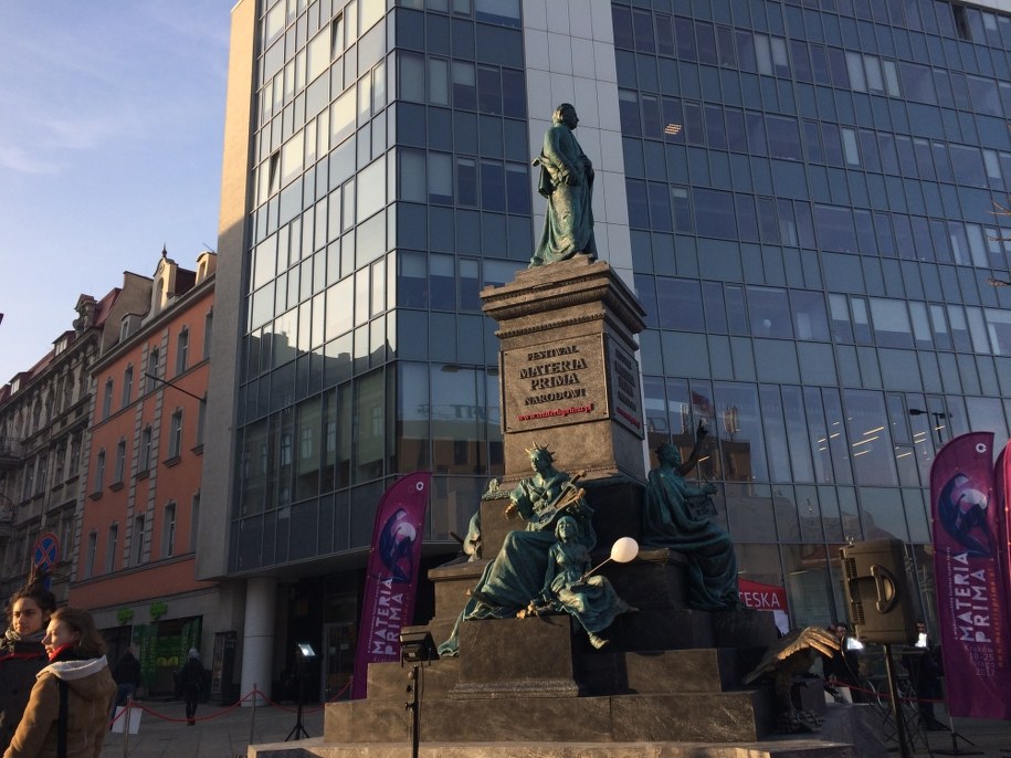 Niezwykła wizyta. Replika krakowskiego „Adasia” stanęła w Katowicach /Anna Kropaczek /RMF FM