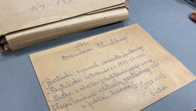 Niezwykłe archiwalia w Archiwum Akt Nowych w Warszawie